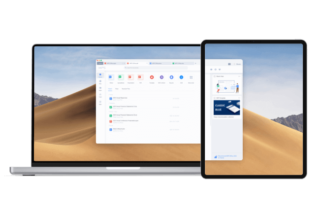 WPS Office ֧Ԯ�^ Sidecar �� Mac �� iPad �g�f��ʹ��