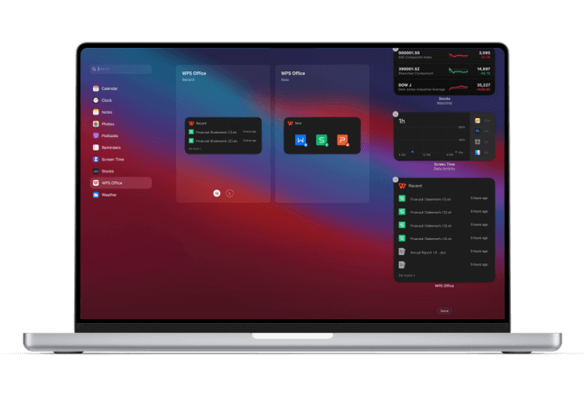 Mac �� WPS Office ֧Ԯ��N Widget